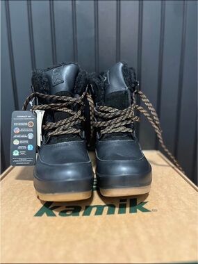 Kamik Womans Black Winter Boots